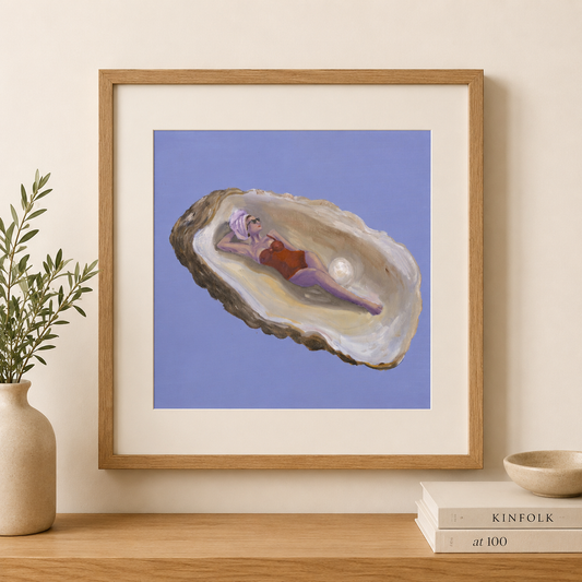 Shell Service | Original Oil Painting